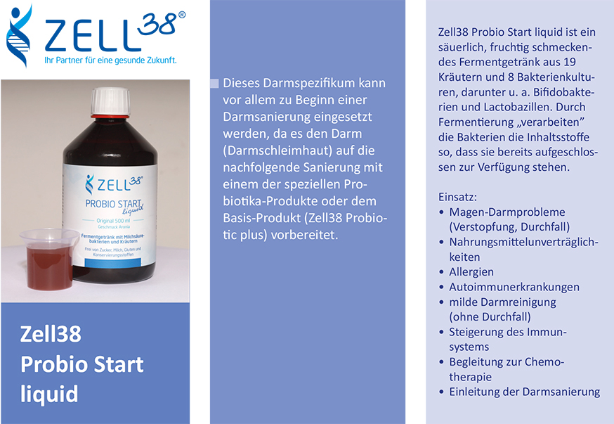 Zell38 Probio Start liquid